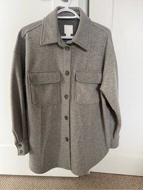 H&M Grey Overshirt Jacket